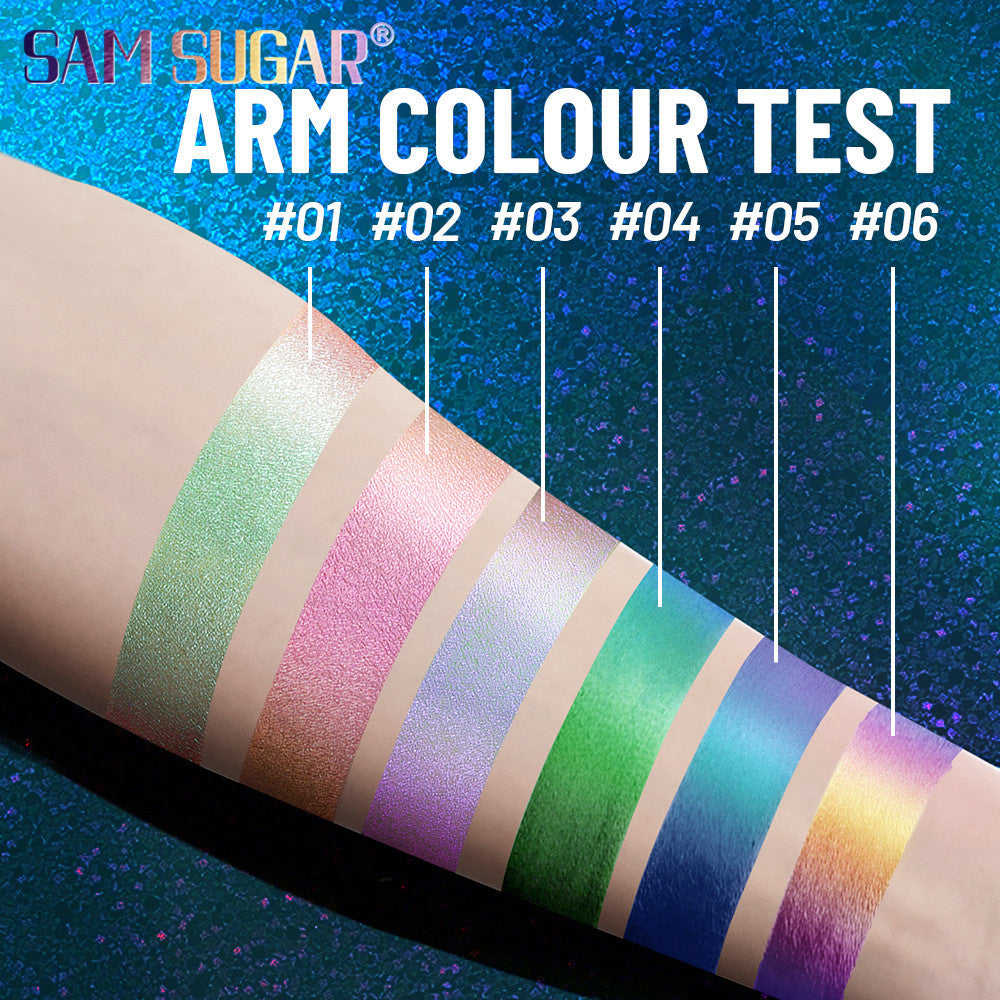 Holographic Makeup Liquid Eyeshadow Fine Glitter For Stage Makeup