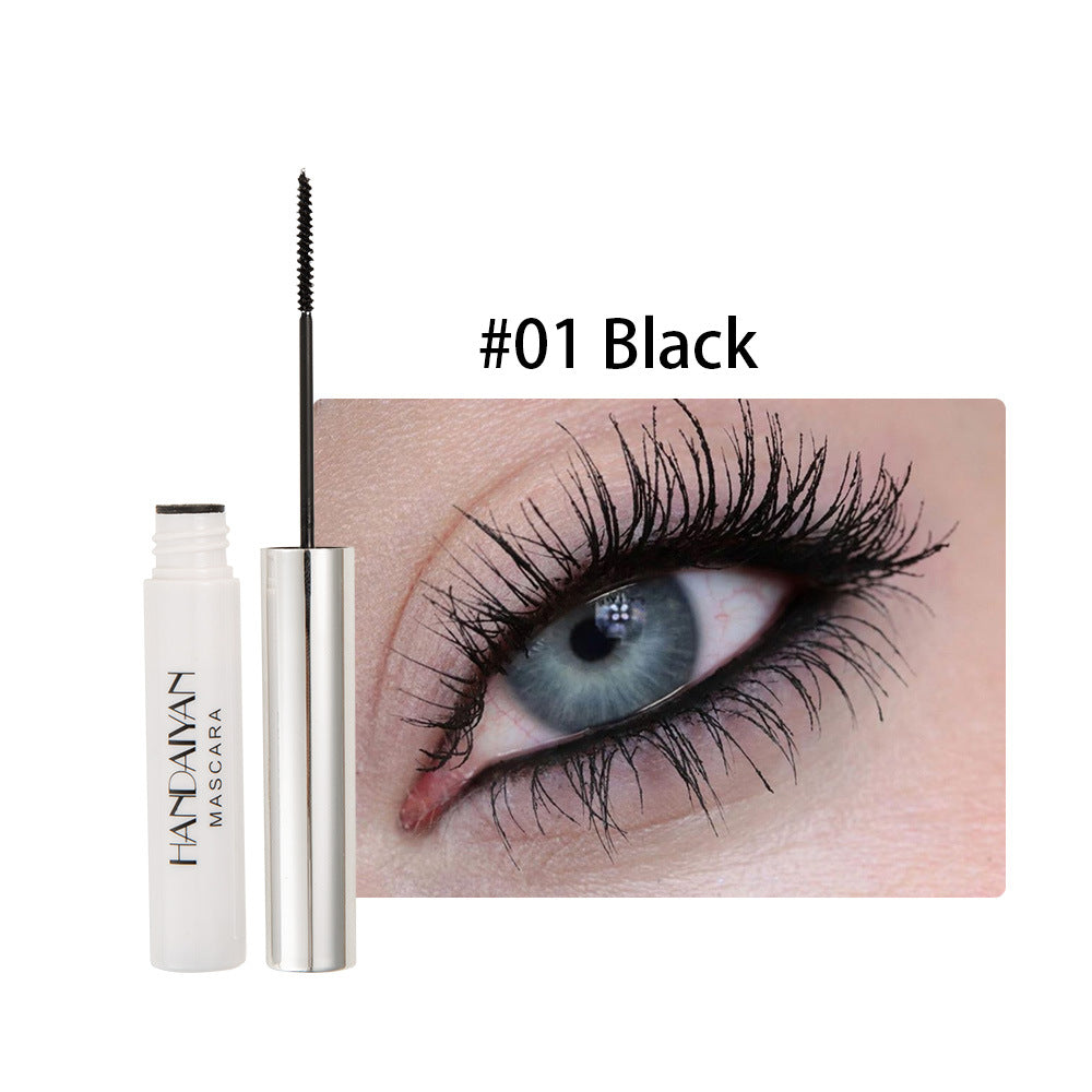 Magic Color-Changing Mascara - Goes On Clear, Reveals Vibrant Hues (No Clumps! 12HR Wear)