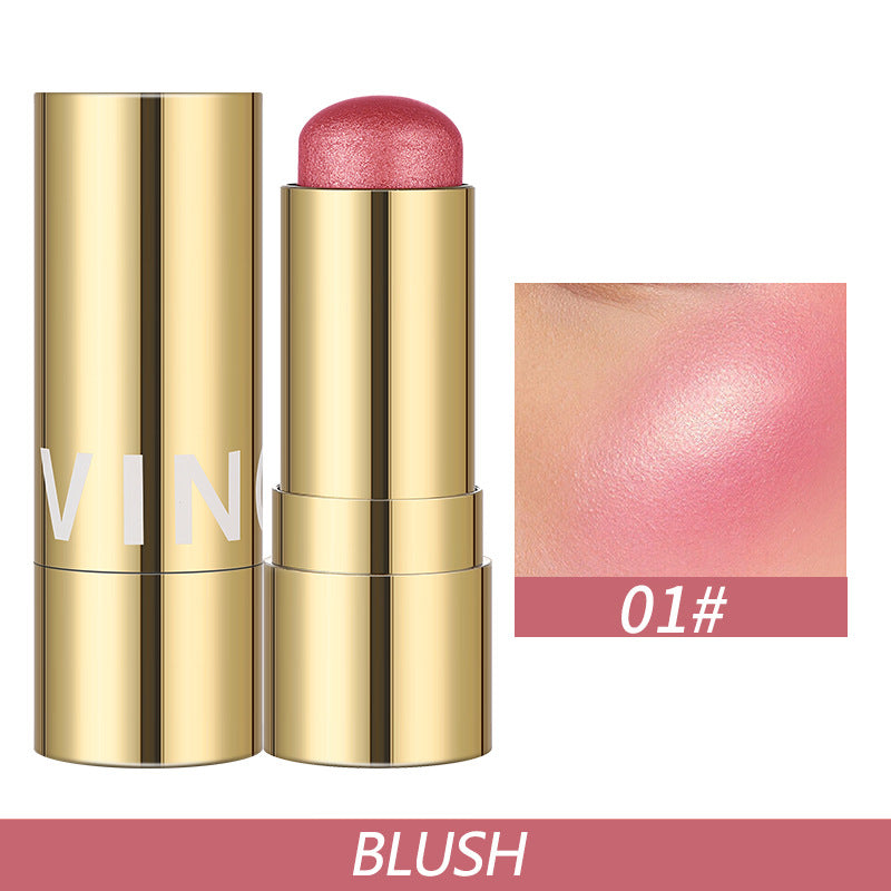 3 - in - 1 Glow Stick: Highlight, Blush & Contour – Buildable & Waterproof