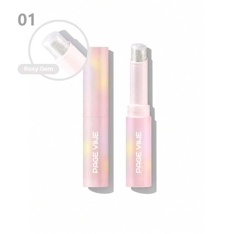 3 - in - 1 Shimmer Beauty Stick: Eyeshadow, Highlight & Lip Glow