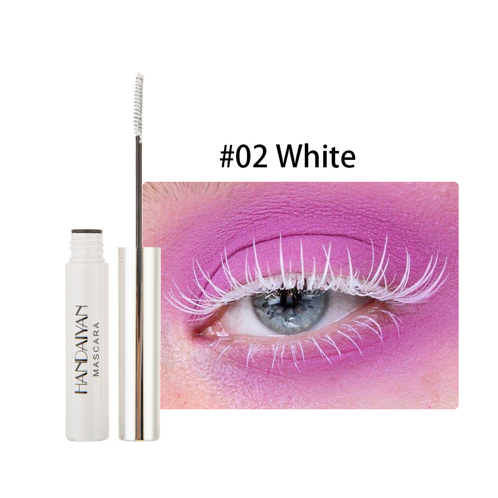 Magic Color-Changing Mascara - Goes On Clear, Reveals Vibrant Hues (No Clumps! 12HR Wear)