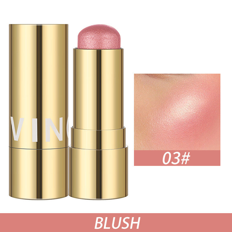 3 - in - 1 Glow Stick: Highlight, Blush & Contour – Buildable & Waterproof