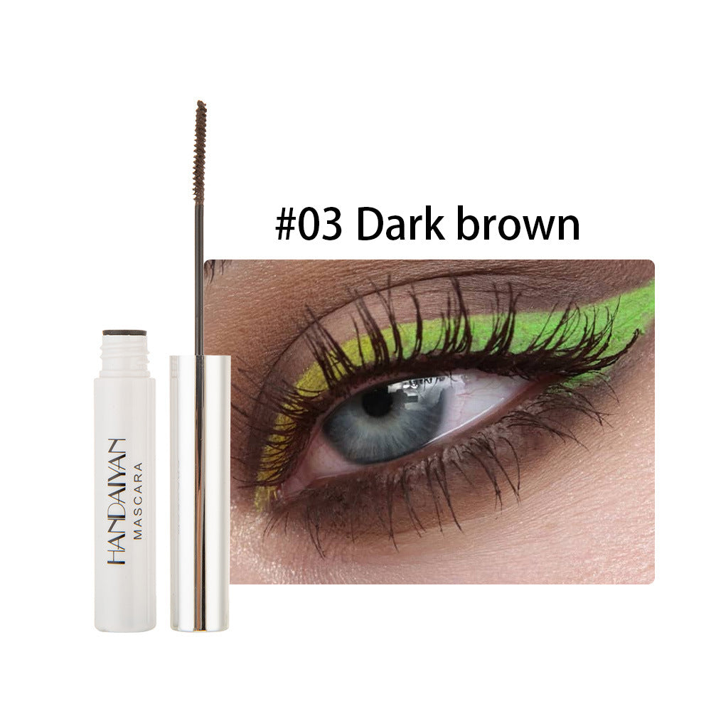 Magic Color-Changing Mascara - Goes On Clear, Reveals Vibrant Hues (No Clumps! 12HR Wear)