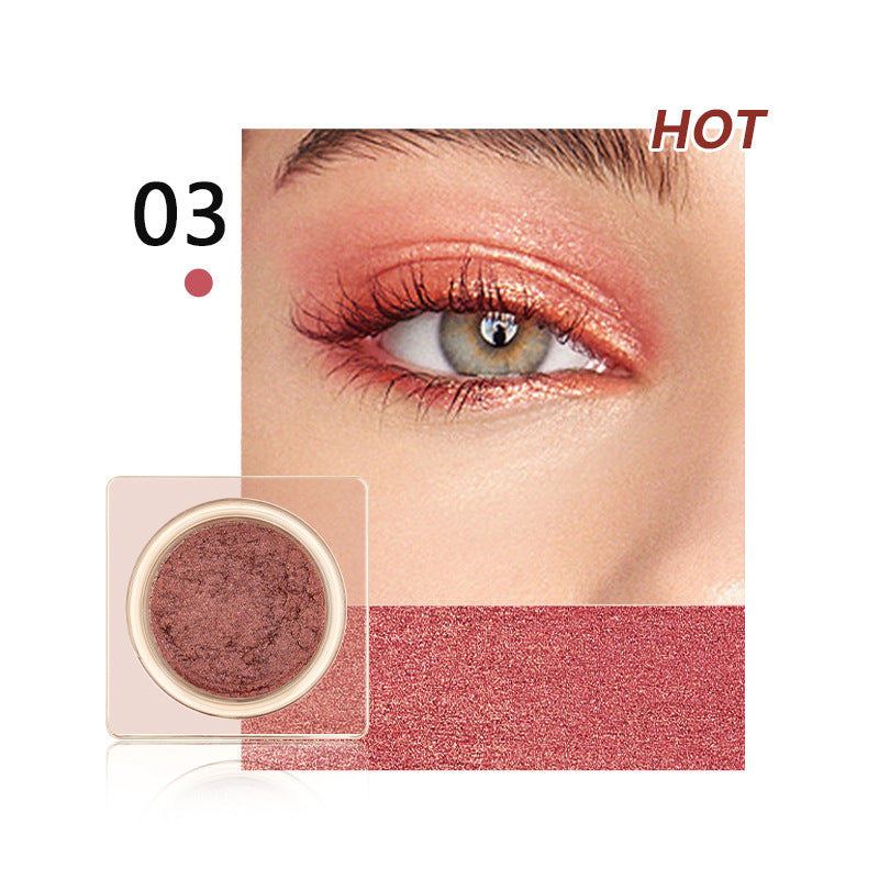 Ultra-Pigmented Monochrome Shimmer Eyeshadow - 1-Swipe High-Impact Glow (24HR Wear) Vegan & Crease-Proof