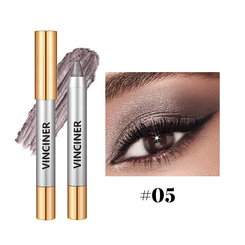 Multi - Tone Eyeshadow Crayon: Effortless Shimmery Eye Makeup
