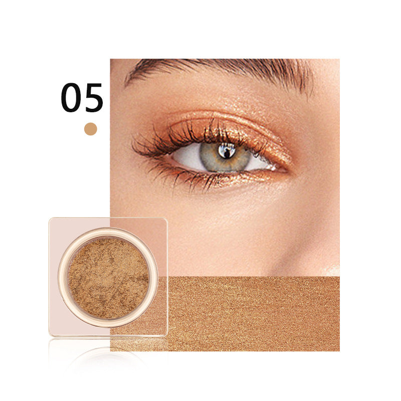 Ultra-Pigmented Monochrome Shimmer Eyeshadow - 1-Swipe High-Impact Glow (24HR Wear) Vegan & Crease-Proof