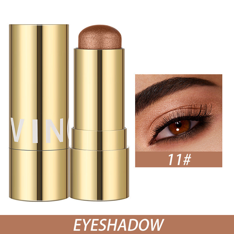 3 - in - 1 Glow Stick: Highlight, Blush & Contour – Buildable & Waterproof