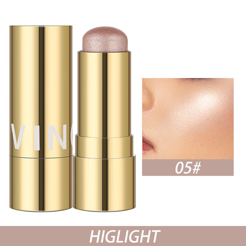 3 - in - 1 Glow Stick: Highlight, Blush & Contour – Buildable & Waterproof