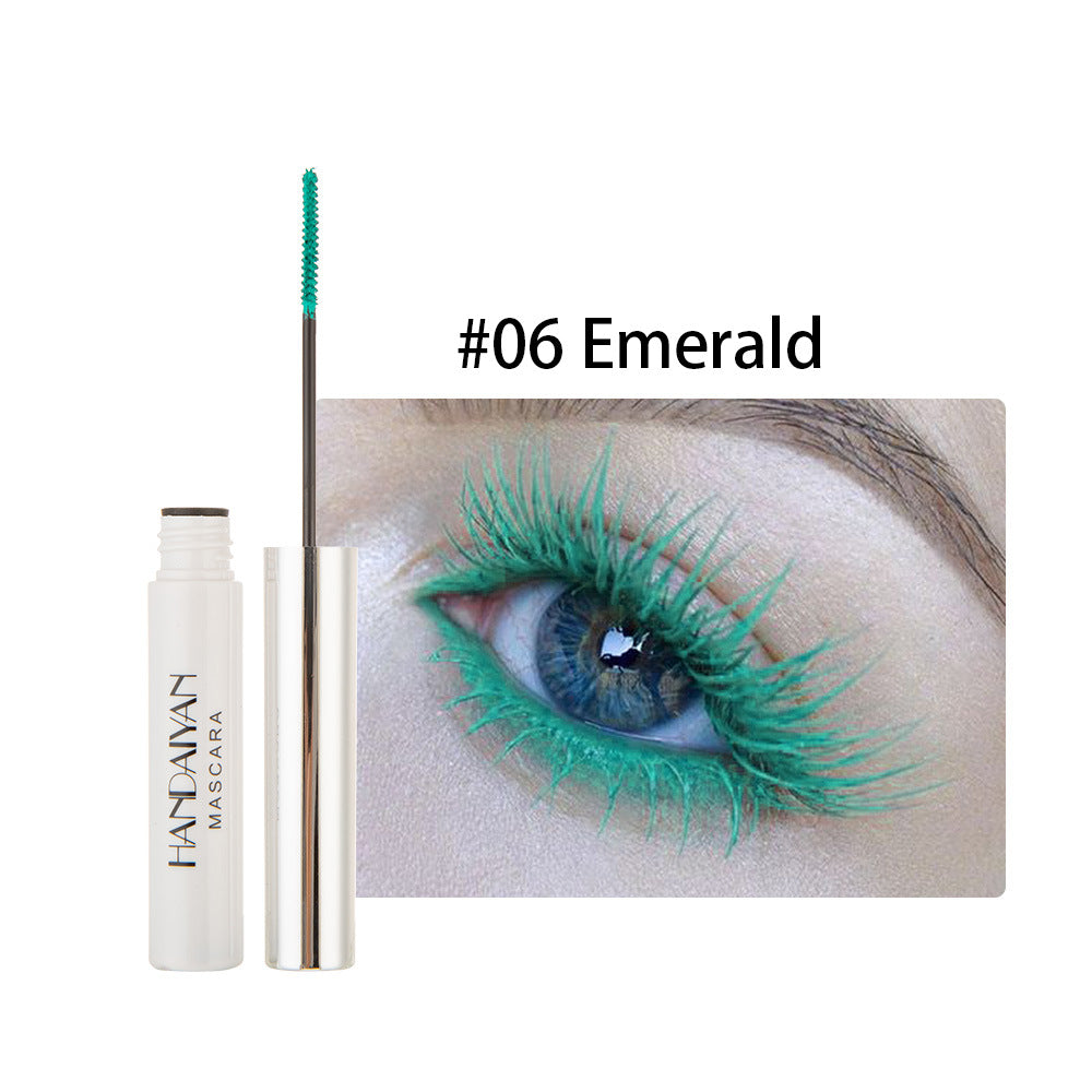 Magic Color-Changing Mascara - Goes On Clear, Reveals Vibrant Hues (No Clumps! 12HR Wear)