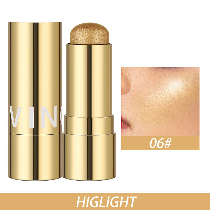 3 - in - 1 Glow Stick: Highlight, Blush & Contour – Buildable & Waterproof