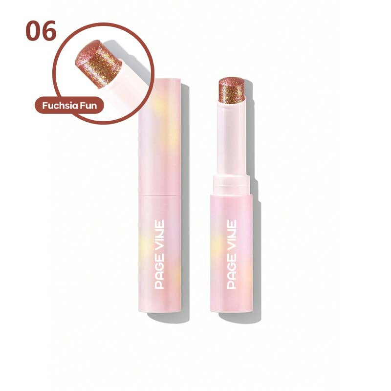 3 - in - 1 Shimmer Beauty Stick: Eyeshadow, Highlight & Lip Glow