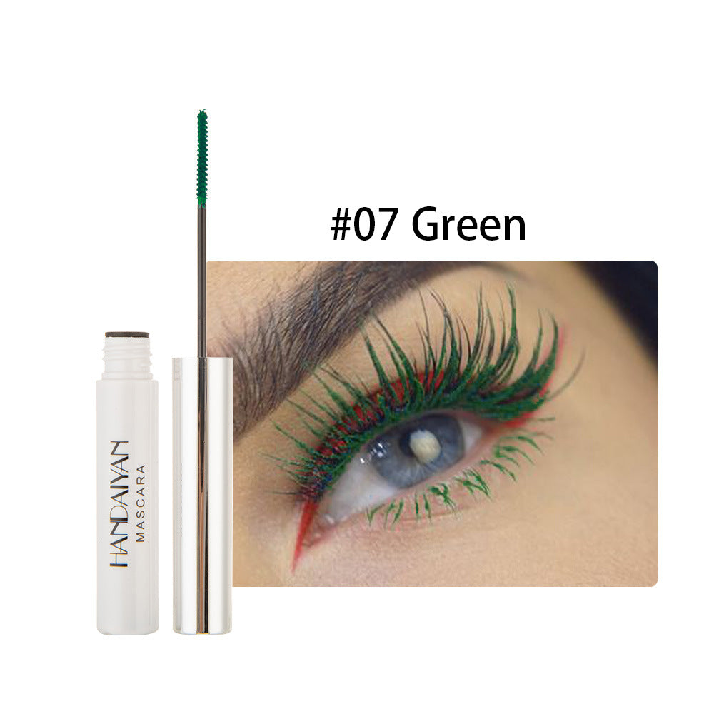 Magic Color-Changing Mascara - Goes On Clear, Reveals Vibrant Hues (No Clumps! 12HR Wear)