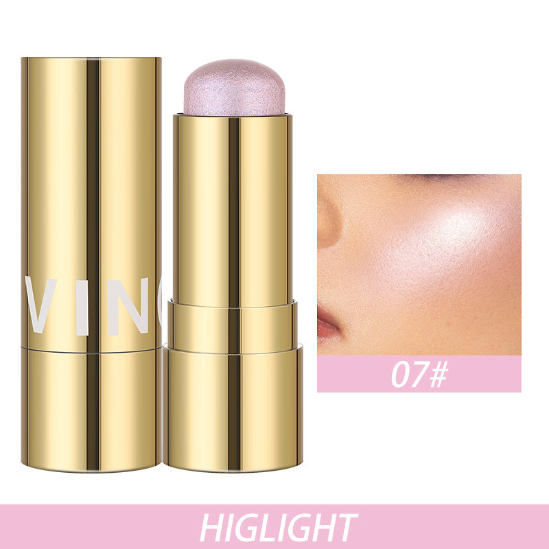 3 - in - 1 Glow Stick: Highlight, Blush & Contour – Buildable & Waterproof