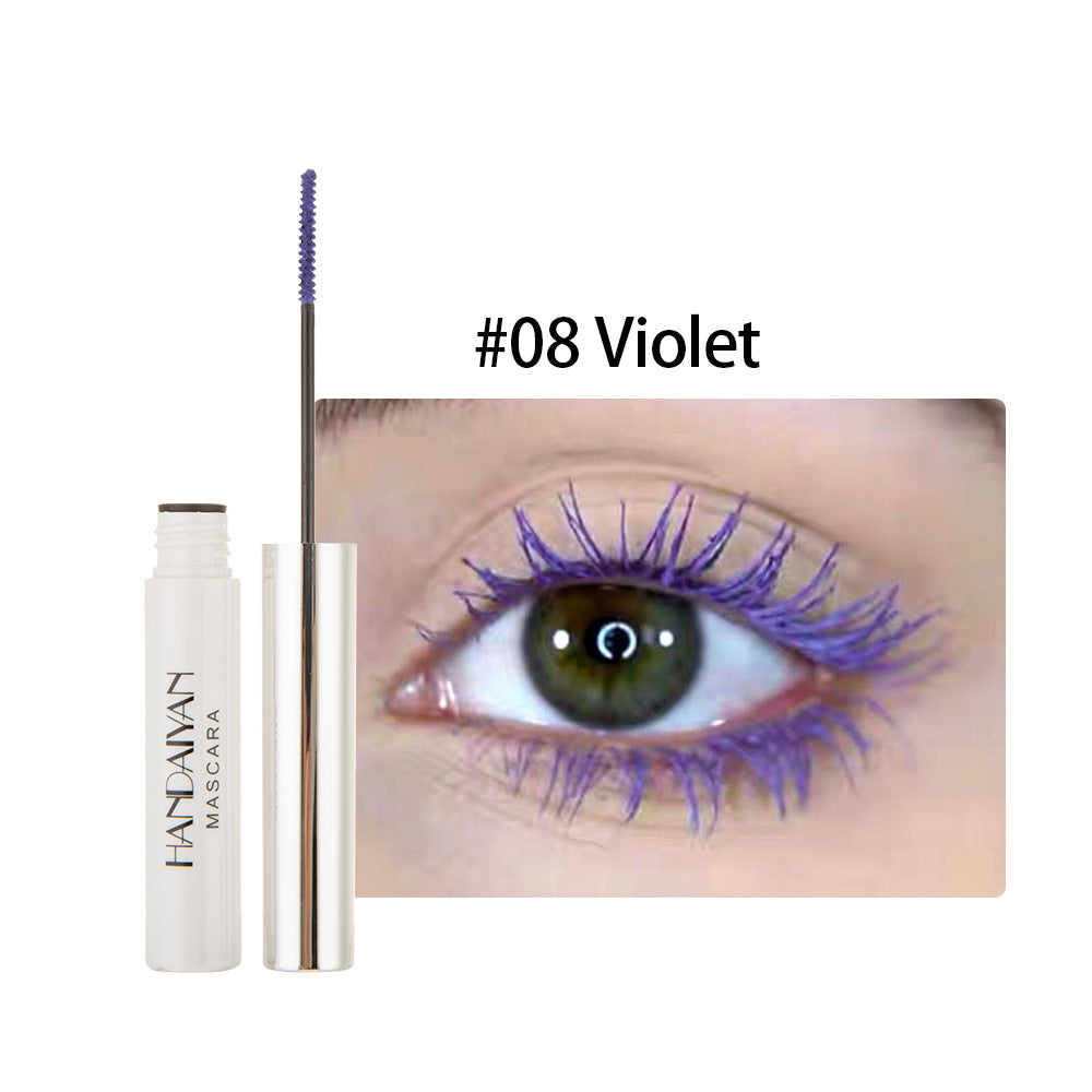 Magic Color-Changing Mascara - Goes On Clear, Reveals Vibrant Hues (No Clumps! 12HR Wear)