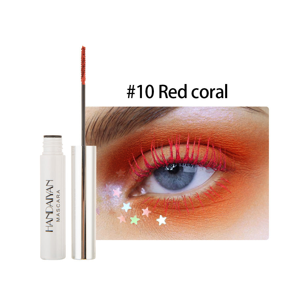 Magic Color-Changing Mascara - Goes On Clear, Reveals Vibrant Hues (No Clumps! 12HR Wear)
