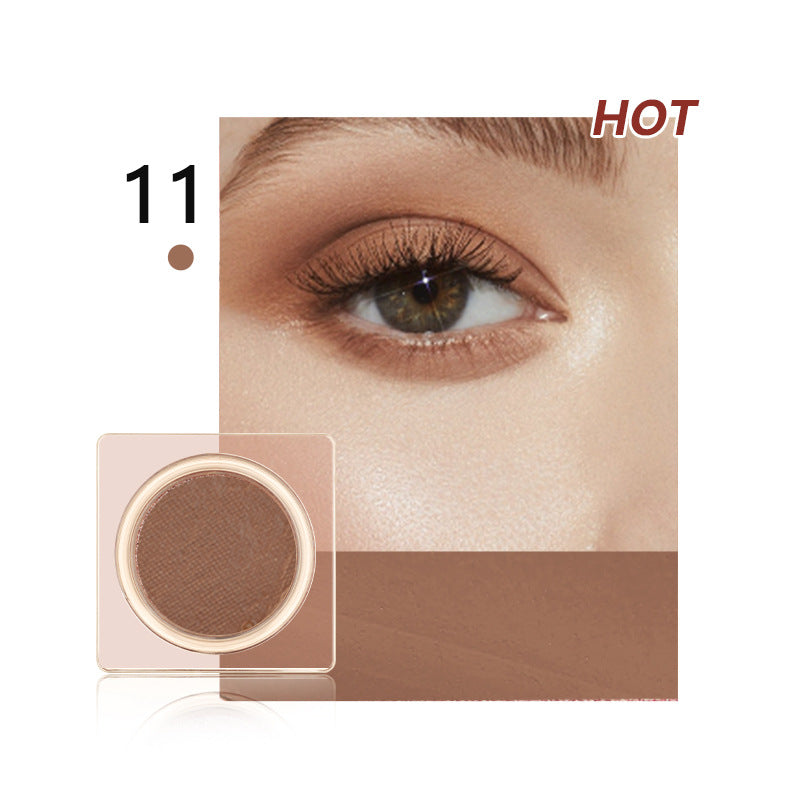 Ultra-Pigmented Monochrome Shimmer Eyeshadow - 1-Swipe High-Impact Glow (24HR Wear) Vegan & Crease-Proof