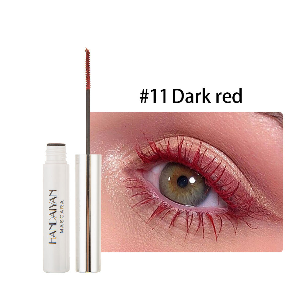 Magic Color-Changing Mascara - Goes On Clear, Reveals Vibrant Hues (No Clumps! 12HR Wear)