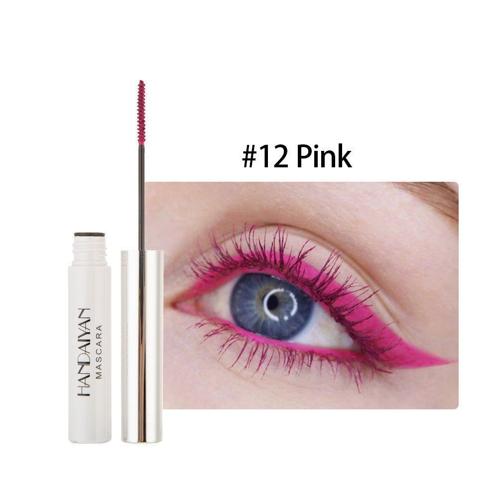 Magic Color-Changing Mascara - Goes On Clear, Reveals Vibrant Hues (No Clumps! 12HR Wear)