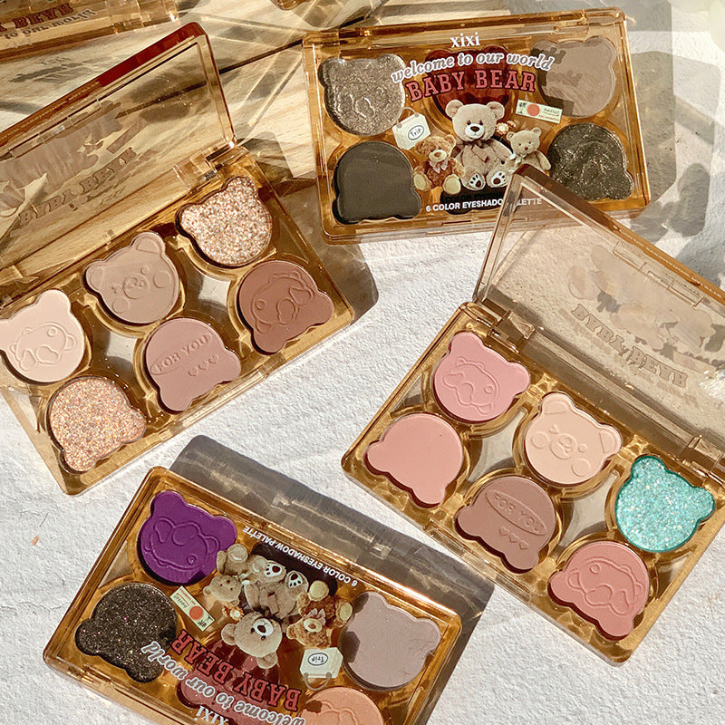 For Beginners! Working Bear 6 - Color Eyeshadow | Pink - Purple - Blue Clash Y2K Look In 3 Steps