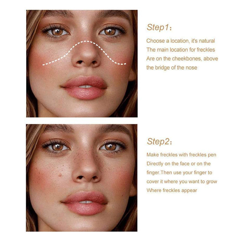 Natural Freckle Makeup Pen | Pigmented, Transfer-Proof Formula – 2025 Beauty Trend