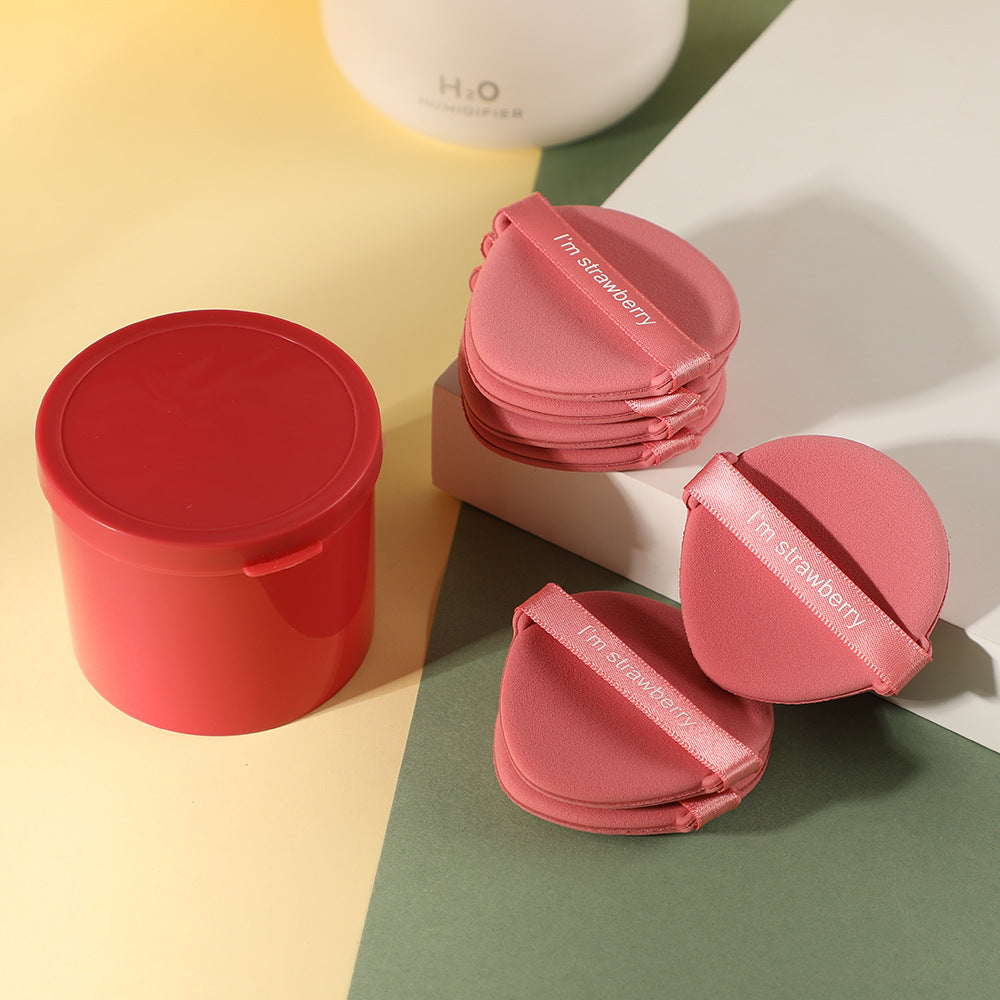 7-Piece Dual-Sided Makeup Puff Set Wet & Dry, Non-Absorbent for Powders & Liquids 2025 Beauty Tool Essential