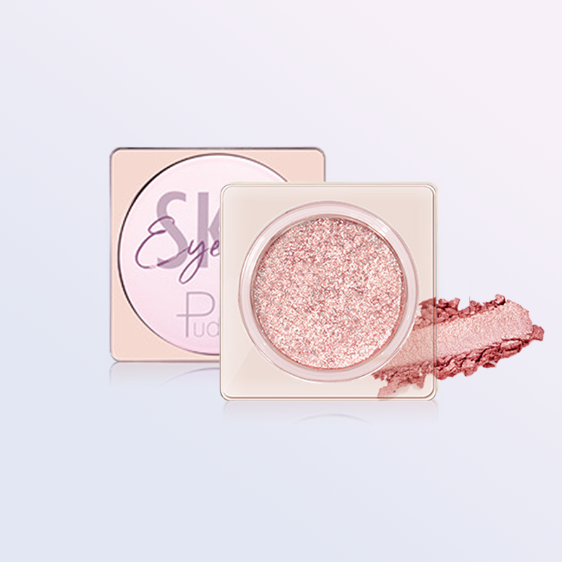 Ultra-Pigmented Monochrome Shimmer Eyeshadow - 1-Swipe High-Impact Glow (24HR Wear) Vegan & Crease-Proof