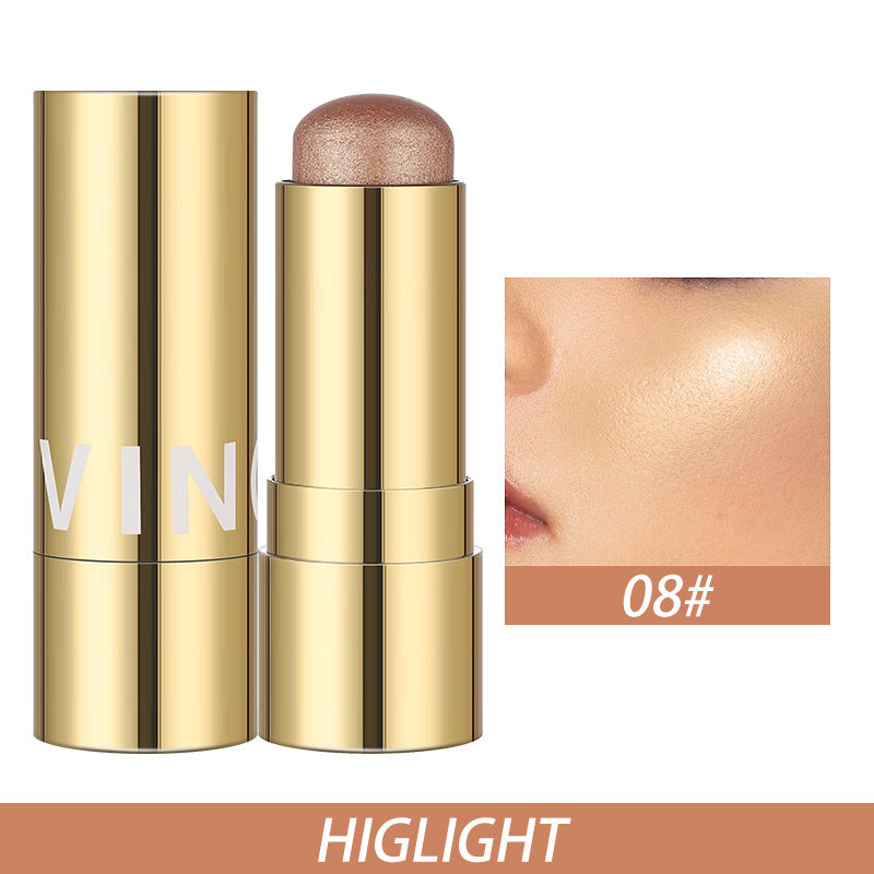 3 - in - 1 Glow Stick: Highlight, Blush & Contour – Buildable & Waterproof