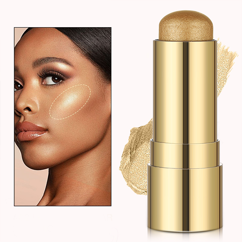 3 - in - 1 Glow Stick: Highlight, Blush & Contour – Buildable & Waterproof