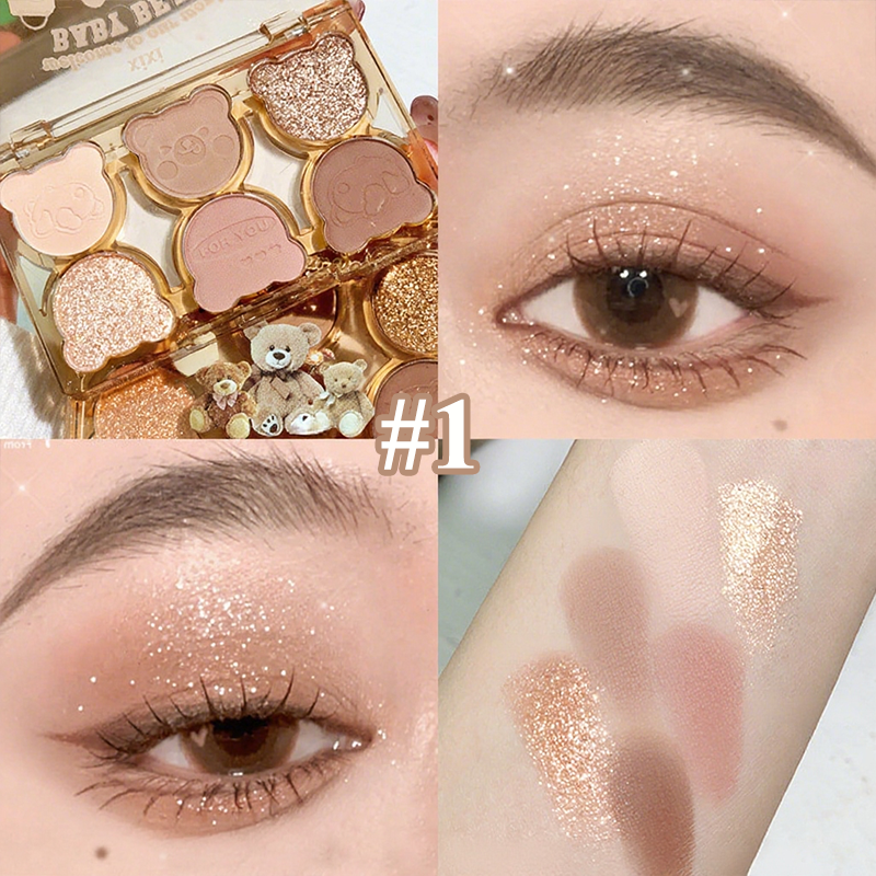 For Beginners! Working Bear 6 - Color Eyeshadow | Pink - Purple - Blue Clash Y2K Look In 3 Steps