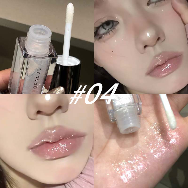 Y2K Holo Lip Oil Gloss: Plumping & Glass Shine