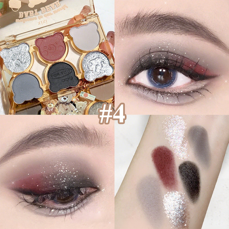For Beginners! Working Bear 6 - Color Eyeshadow | Pink - Purple - Blue Clash Y2K Look In 3 Steps