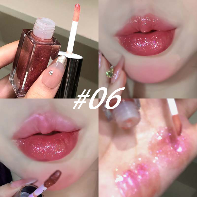 Y2K Holo Lip Oil Gloss: Plumping & Glass Shine