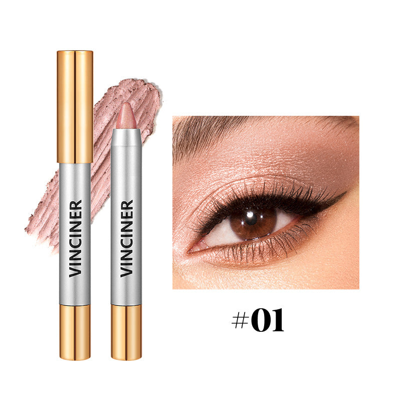 Multi - Tone Eyeshadow Crayon: Effortless Shimmery Eye Makeup