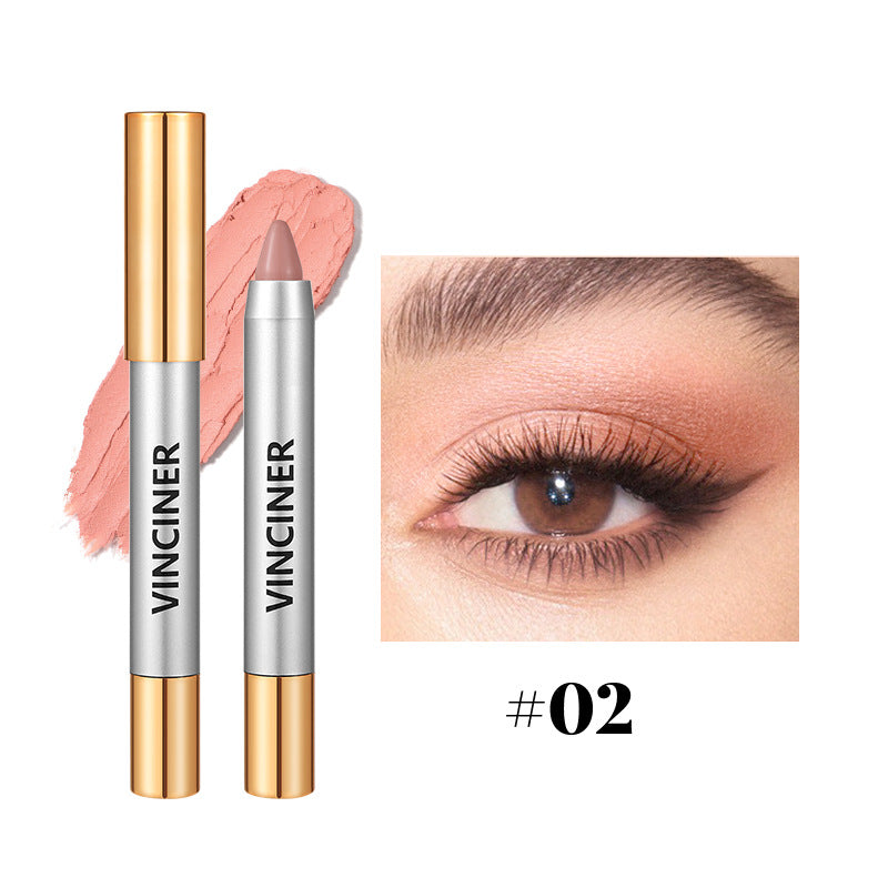 Multi - Tone Eyeshadow Crayon: Effortless Shimmery Eye Makeup