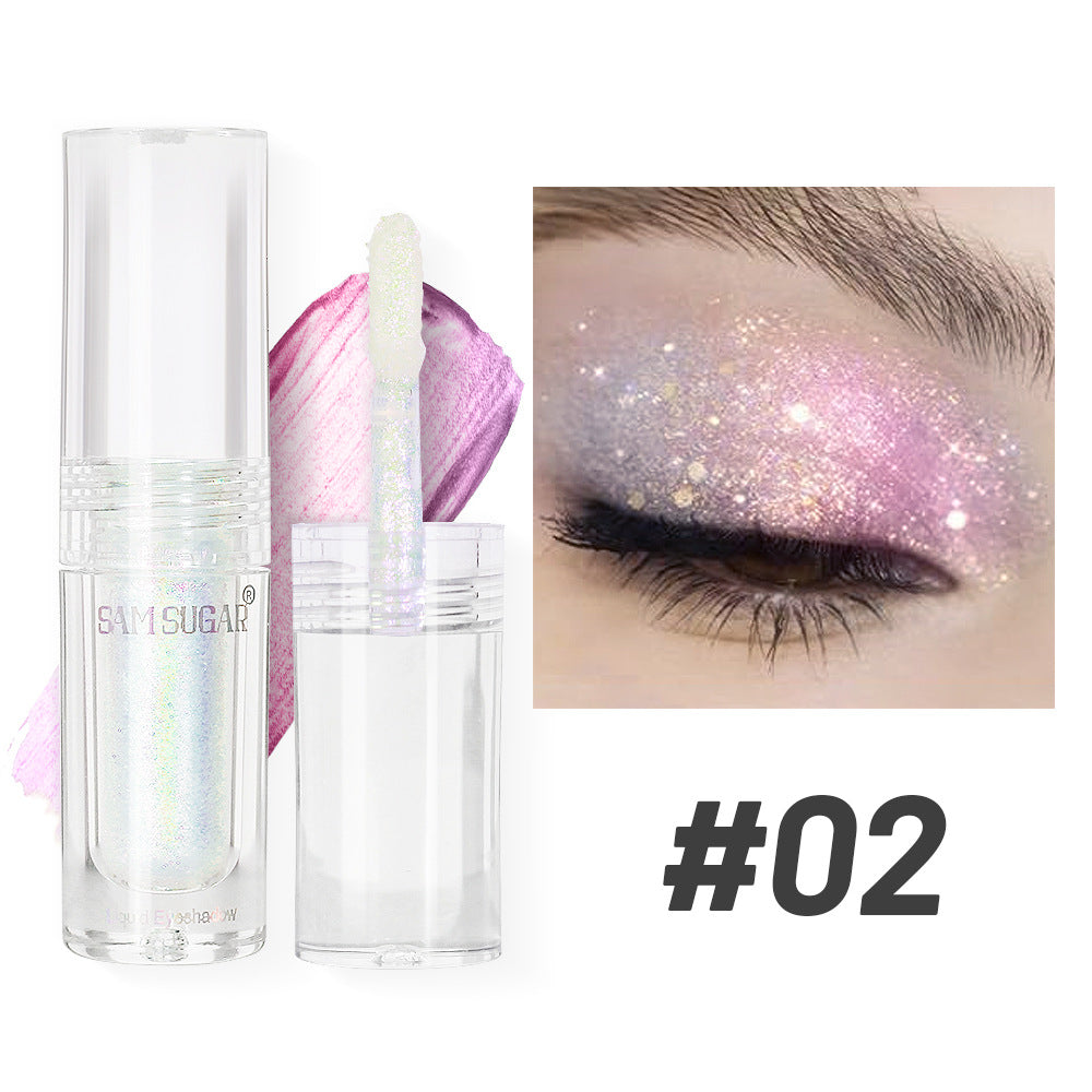 Holographic Makeup Liquid Eyeshadow Fine Glitter For Stage Makeup