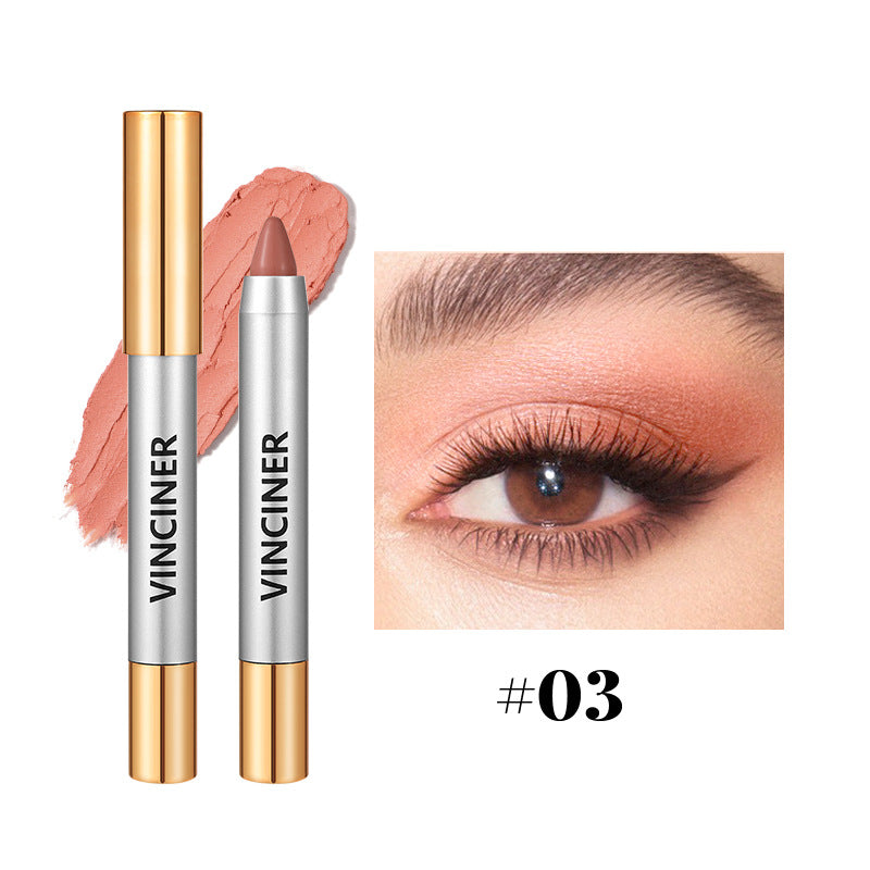 Multi - Tone Eyeshadow Crayon: Effortless Shimmery Eye Makeup
