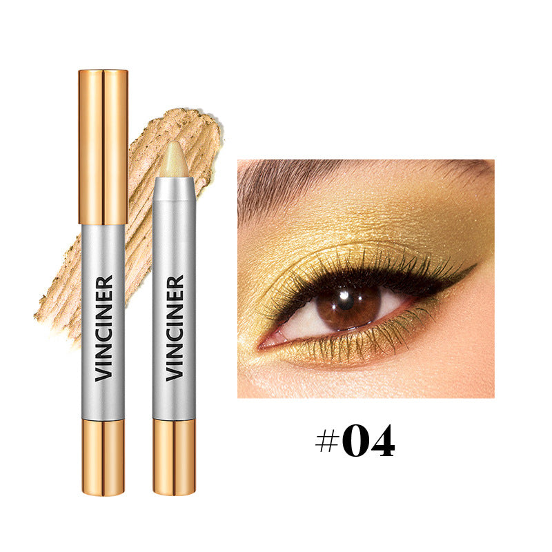 Multi - Tone Eyeshadow Crayon: Effortless Shimmery Eye Makeup