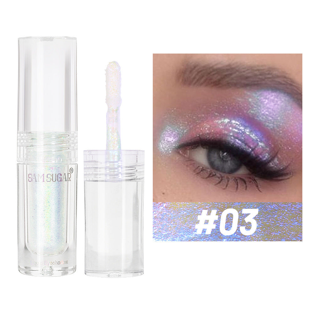 Holographic Makeup Liquid Eyeshadow Fine Glitter For Stage Makeup