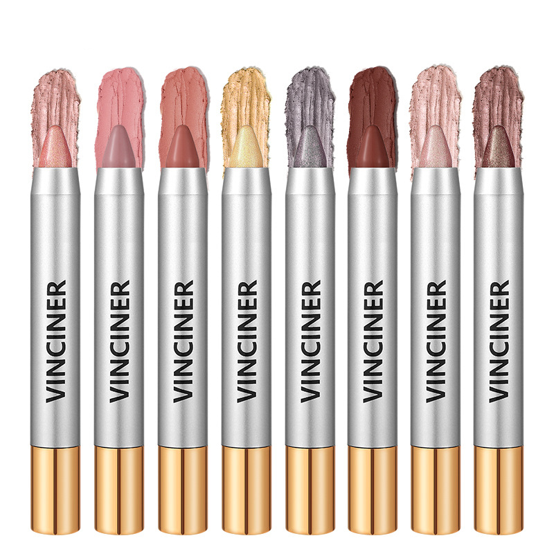 Multi - Tone Eyeshadow Crayon: Effortless Shimmery Eye Makeup