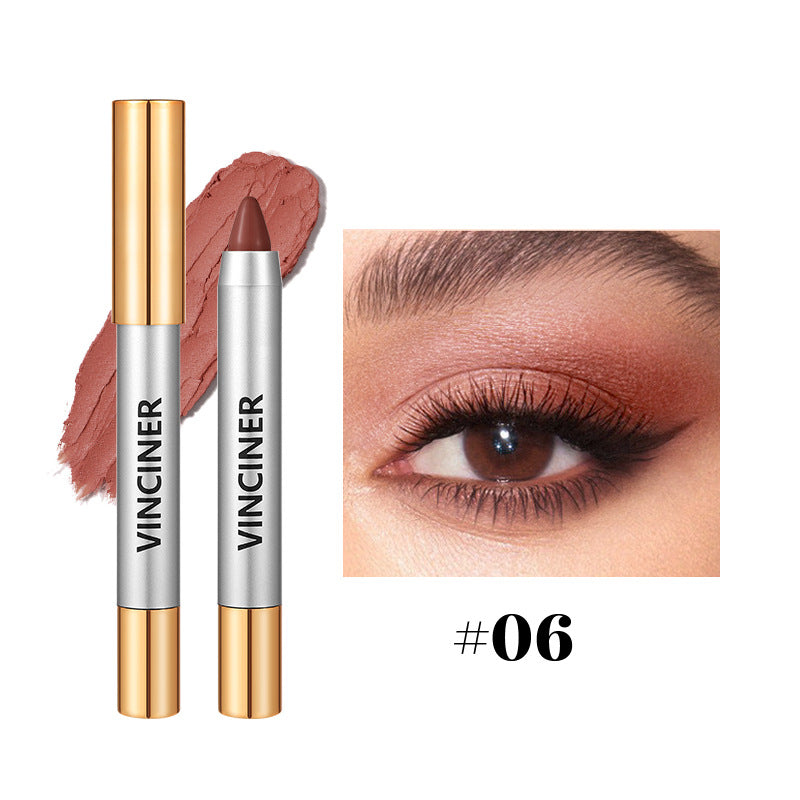 Multi - Tone Eyeshadow Crayon: Effortless Shimmery Eye Makeup