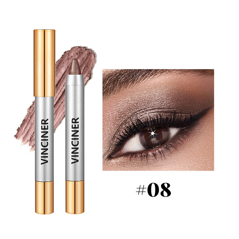 Multi - Tone Eyeshadow Crayon: Effortless Shimmery Eye Makeup