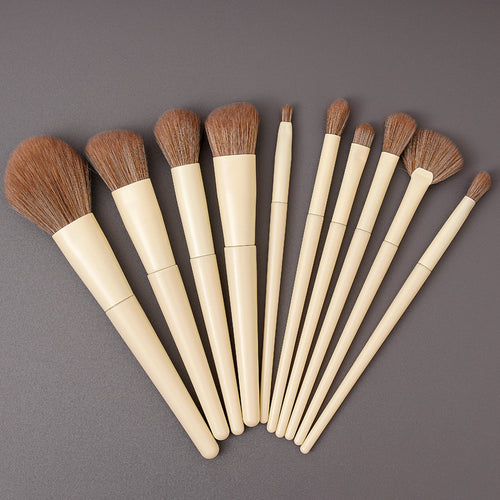 10 - Piece Soft Bristle Brush Set | Flawless Daily & Glam Application