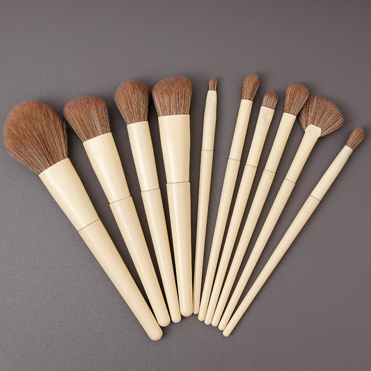 10 - Piece Soft Bristle Brush Set | Flawless Daily & Glam Application