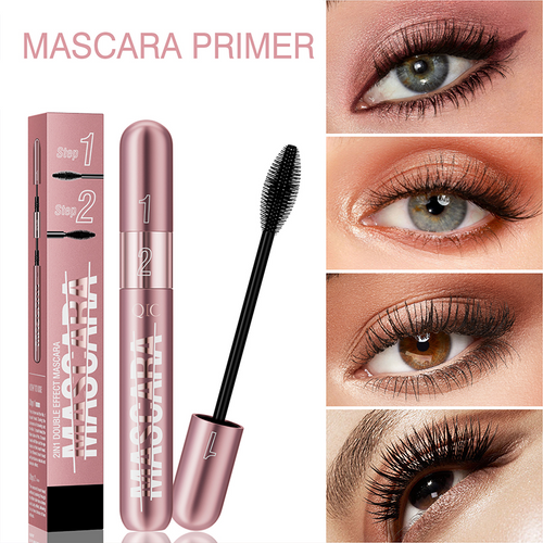 2 - in - 1 Lash Boost Mascara: Lengthening & Volumizing Magic
