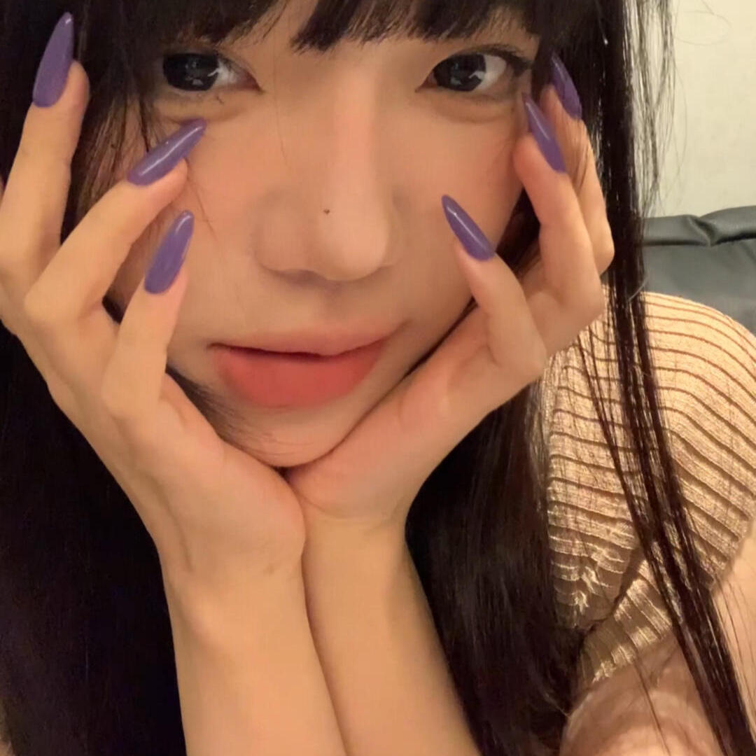 Wisteria Purple Diamond Art Press on Nail