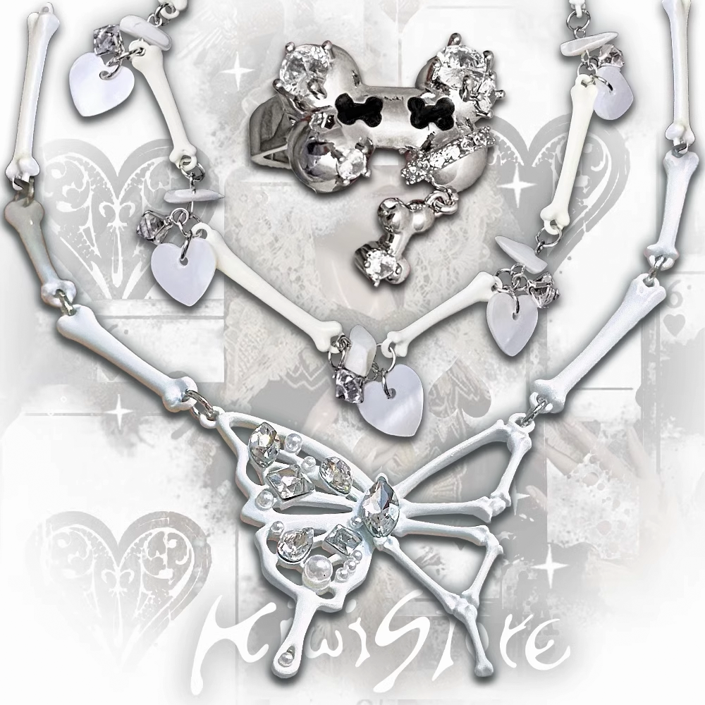 Butterfly Chain Necklace – Sweet Goth Style