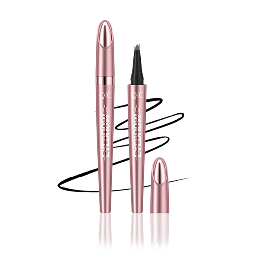 4 - Color Eyebrow Pen: Ultra - Fine 4 - Tip for Flawless Brows