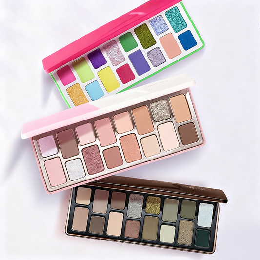 [Milieu Makeup] Y2K Dream Eyeshadow Palette - 16 Colors, 90s Inspired