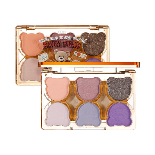 For Beginners! Working Bear 6 - Color Eyeshadow | Pink - Purple - Blue Clash  Y2K Look In 3 Steps