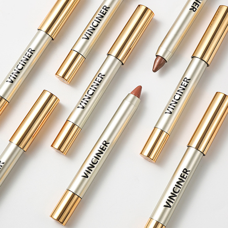 Multi - Tone Eyeshadow Crayon: Effortless Shimmery Eye Makeup